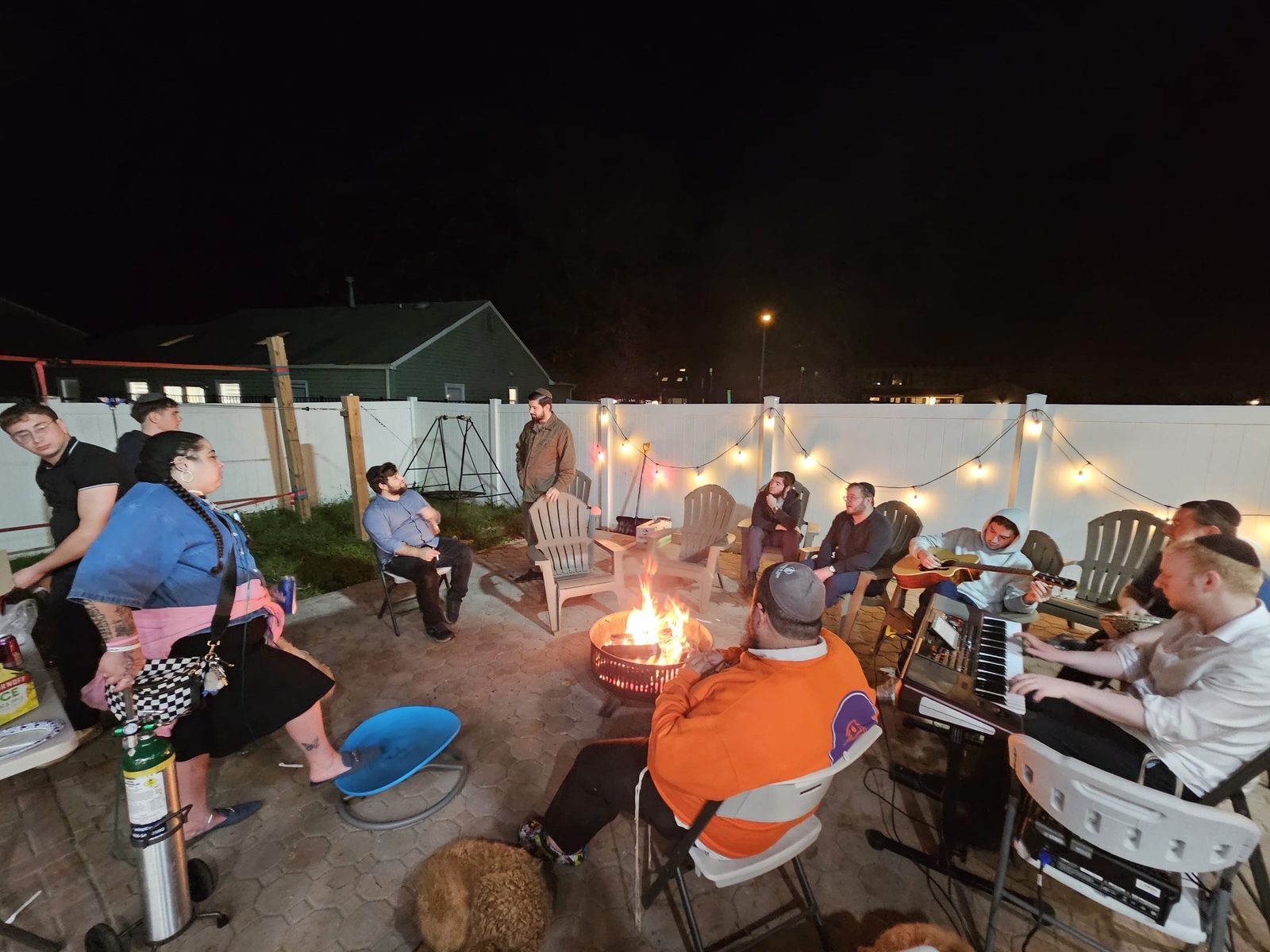Thursday night around the fire